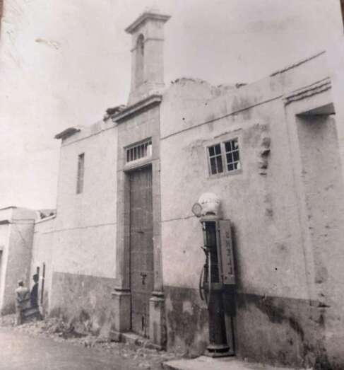 Imagen de la antigua ermita de San Pedro Mártir/Archivo Miguel Jorge Alemán/Telde.